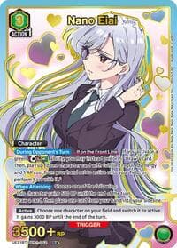 Nano Eiai (052) (SR*) - UE21BT: The 100 Girlfriends Who Really, Really, Really, Really, REALLY Love You - Union Arena card