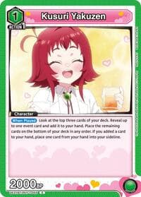 Kusuri Yakuzen (055) - UE21BT: The 100 Girlfriends Who Really, Really, Really, Really, REALLY Love You - Union Arena card
