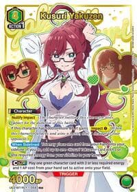 Kusuri Yakuzen (058) (R*) - UE21BT: The 100 Girlfriends Who Really, Really, Really, Really, REALLY Love You - Union Arena card