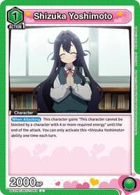 Shizuka Yoshimoto (063) - UE21BT: The 100 Girlfriends Who Really, Really, Really, Really, REALLY Love You - Union Arena card