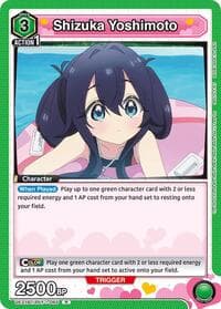 Shizuka Yoshimoto (065) - UE21BT: The 100 Girlfriends Who Really, Really, Really, Really, REALLY Love You - Union Arena card