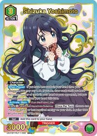 Shizuka Yoshimoto (066) (SR*) - UE21BT: The 100 Girlfriends Who Really, Really, Really, Really, REALLY Love You - Union Arena card
