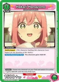 Hakari Hanazono (069) - UE21BT: The 100 Girlfriends Who Really, Really, Really, Really, REALLY Love You - Union Arena card