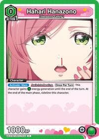 Hahari Hanazono (071) - UE21BT: The 100 Girlfriends Who Really, Really, Really, Really, REALLY Love You - Union Arena card