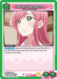Hahari Hanazono (072) - UE21BT: The 100 Girlfriends Who Really, Really, Really, Really, REALLY Love You - Union Arena card