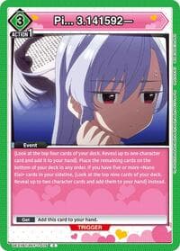 Pi... 3.141592— - UE21BT: The 100 Girlfriends Who Really, Really, Really, Really, REALLY Love You - Union Arena card