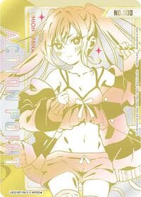 Action Point Card (AP02*) (Serial Numbered) - UE21BT: The 100 Girlfriends Who Really, Really, Really, Really, REALLY Love You - Union Arena card