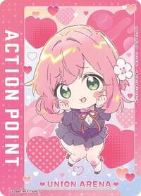 Action Point Card (AP07) - UE21BT: The 100 Girlfriends Who Really, Really, Really, Really, REALLY Love You - Union Arena card