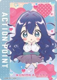 Action Point Card (AP09) - UE21BT: The 100 Girlfriends Who Really, Really, Really, Really, REALLY Love You - Union Arena card