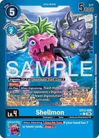 Shellmon (Limited Foil) - Digital World Shambala - Digimon Card Game card