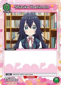 Shizuka Yoshimoto (062) (Box Topper Foil) - UE21BT: The 100 Girlfriends Who Really, Really, Really, Really, REALLY Love You - Union Arena card