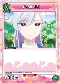 Nano Eiai (047) (Box Topper Foil) - UE21BT: The 100 Girlfriends Who Really, Really, Really, Really, REALLY Love You - Union Arena card
