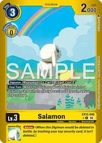 Salamon (Limited Foil) - Digital World Shambala - Digimon Card Game card