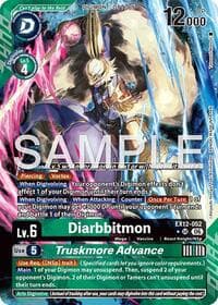 Diarbbitmon // Truskmore Advance (Alternate Art) - Digital World Shambala - Digimon Card Game card
