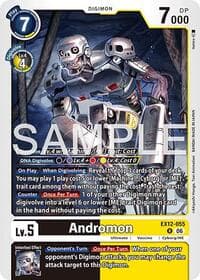 Andromon - Digital World Shambala - Digimon Card Game card