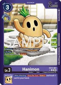 Hanimon (Limited Foil) - Digital World Shambala - Digimon Card Game card
