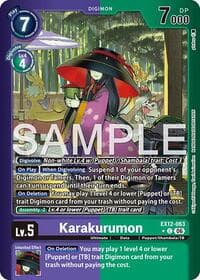 Karakurumon (Limited Foil) - Digital World Shambala - Digimon Card Game card
