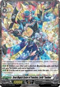 Great Magick Caster of Transitory, Zerith "Fantome" - D Promo Cards - Cardfight Vanguard card