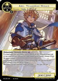 Abel, Velmardian Herald - Attack on Velmardia - Force of Will card