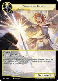 Velmardian Riposte - Attack on Velmardia - Force of Will card