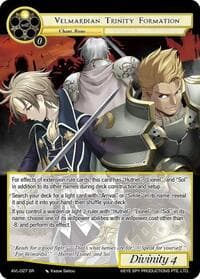 Velmardian Trinity Formation - Attack on Velmardia - Force of Will card
