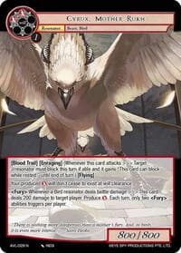 Cyrux, Mother Rukh - Attack on Velmardia - Force of Will card