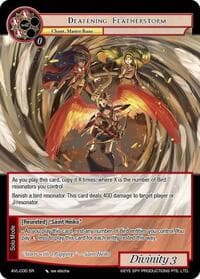 Deafening Featherstorm - Attack on Velmardia - Force of Will card