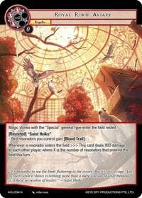 Royal Rukh Aviary - Attack on Velmardia - Force of Will card