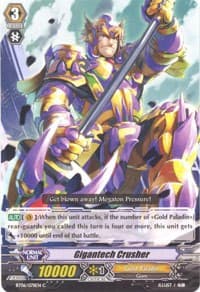 Gigantech Crusher - BT06: Breaker of Limits - Cardfight Vanguard card