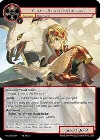 Yuichi, Aviary Enthusiast - Attack on Velmardia - Force of Will card