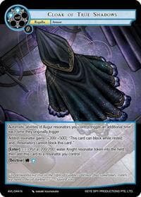 Cloak of True Shadows - Attack on Velmardia - Force of Will card