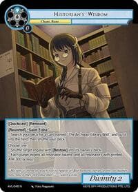 Historian's Wisdom - Attack on Velmardia - Force of Will card