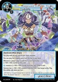 Nue, Windreader Fortune Teller - Attack on Velmardia - Force of Will card