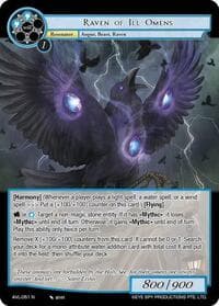 Raven of Ill Omens - Attack on Velmardia - Force of Will card
