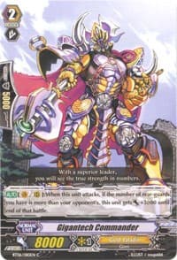 Gigantech Commander - BT06: Breaker of Limits - Cardfight Vanguard card