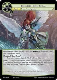 Jadesteel Vine Spiral - Attack on Velmardia - Force of Will card