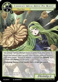 Larinca's Mega Apple Pie Blast! - Attack on Velmardia - Force of Will card