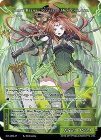 Twilight Hunter, Saint Reena // Saint Reena, Reckless Dragonslayer - Attack on Velmardia - Force of Will card