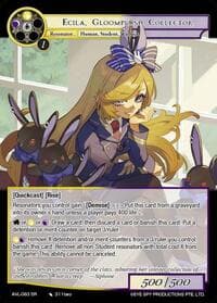 Ecila, Gloomplush Collector - Attack on Velmardia - Force of Will card