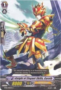 Knight of Elegant Skills, Gareth - BT06: Breaker of Limits - Cardfight Vanguard card