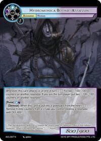 Hydromonica-Bound Assassin - Attack on Velmardia - Force of Will card