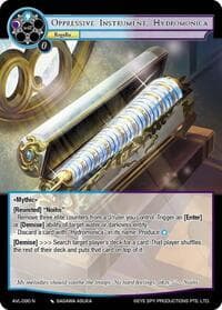 Oppressive Instrument, Hydromonica - Attack on Velmardia - Force of Will card
