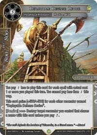 Deployable Defense Device - Attack on Velmardia - Force of Will card