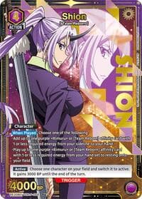Shion (P-005) (R*) - UE20BT: That Time I Got Reincarnated as a Slime - Union Arena card