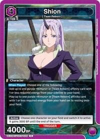Shion (P-005) - UE20BT: That Time I Got Reincarnated as a Slime - Union Arena card