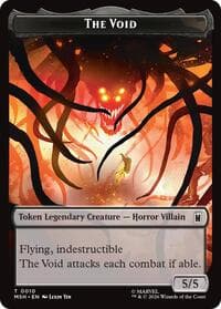 The Void // Squirrel Double-Sided Token - Marvel Super Heroes - Magic: The Gathering card