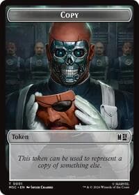 Copy // Rogue Double-Sided Token - Commander: Marvel Super Heroes - Magic: The Gathering card