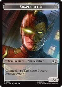 Shapeshifter // Ape Villain Double-Sided Token - Commander: Marvel Super Heroes - Magic: The Gathering card