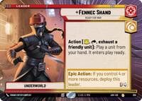 Fennec Shand - Ready for War (Hyperspace) - Ashes of the Empire - Star Wars: Unlimited card