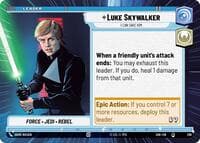 Luke Skywalker - I Can Save Him (Hyperspace) - Ashes of the Empire - Star Wars: Unlimited card